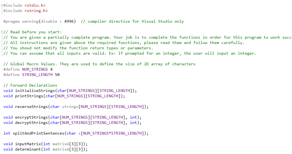  CAN SOMEONE PLEASE ASAP HELP ME WITH the void reverseStrings function.