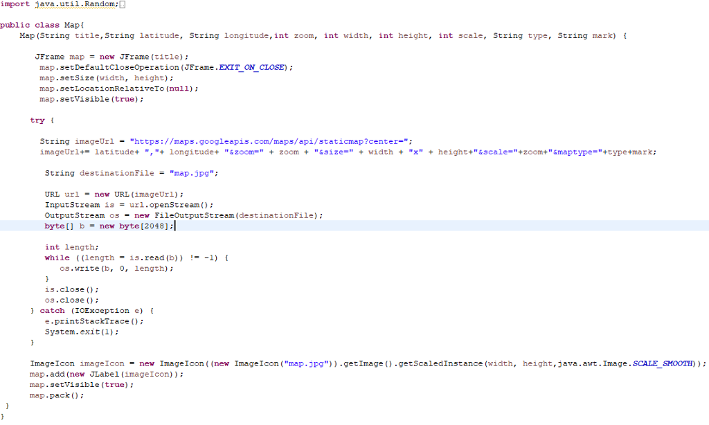 Create a google map based user interactive system 1. Apply query concept