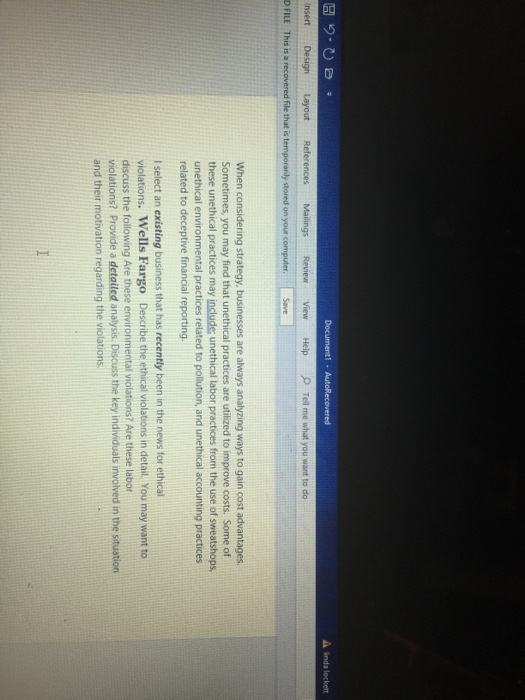  A inda lockett insert Design References Mailings Review View Help O