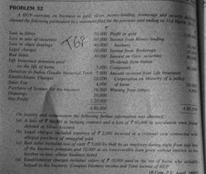 PROBLEM 32 4. BUT can het als are tional thillain pari