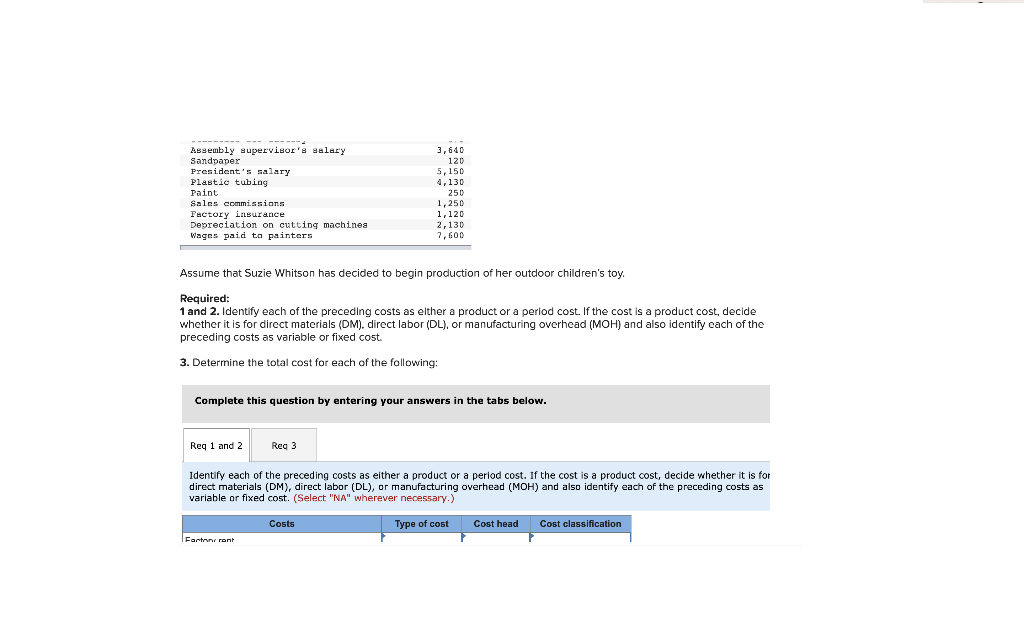 you plug in to get the answers. Your friend, Suzie Whitson, has