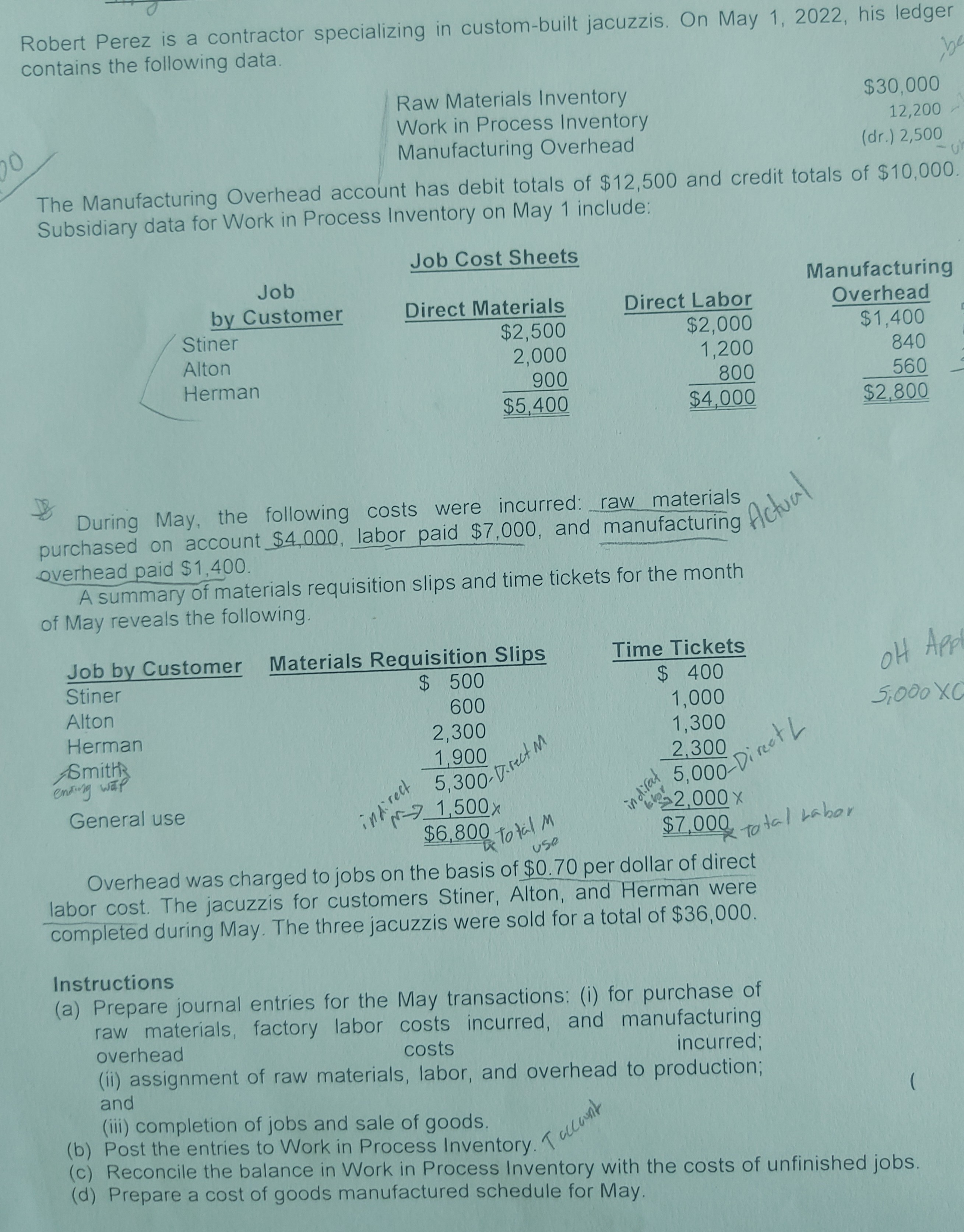 Robert Perez is a contractor specializing in custom-built jacuzzis. On May