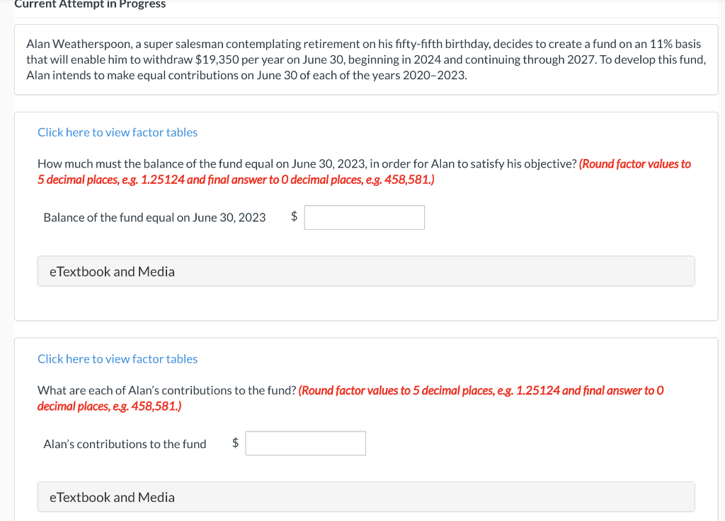  Current Attempt in Progress Alan Weatherspoon, a super salesman contemplating retirement