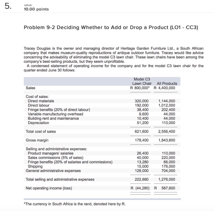  Please help me find the sales volume. 5 value: 10.00 points