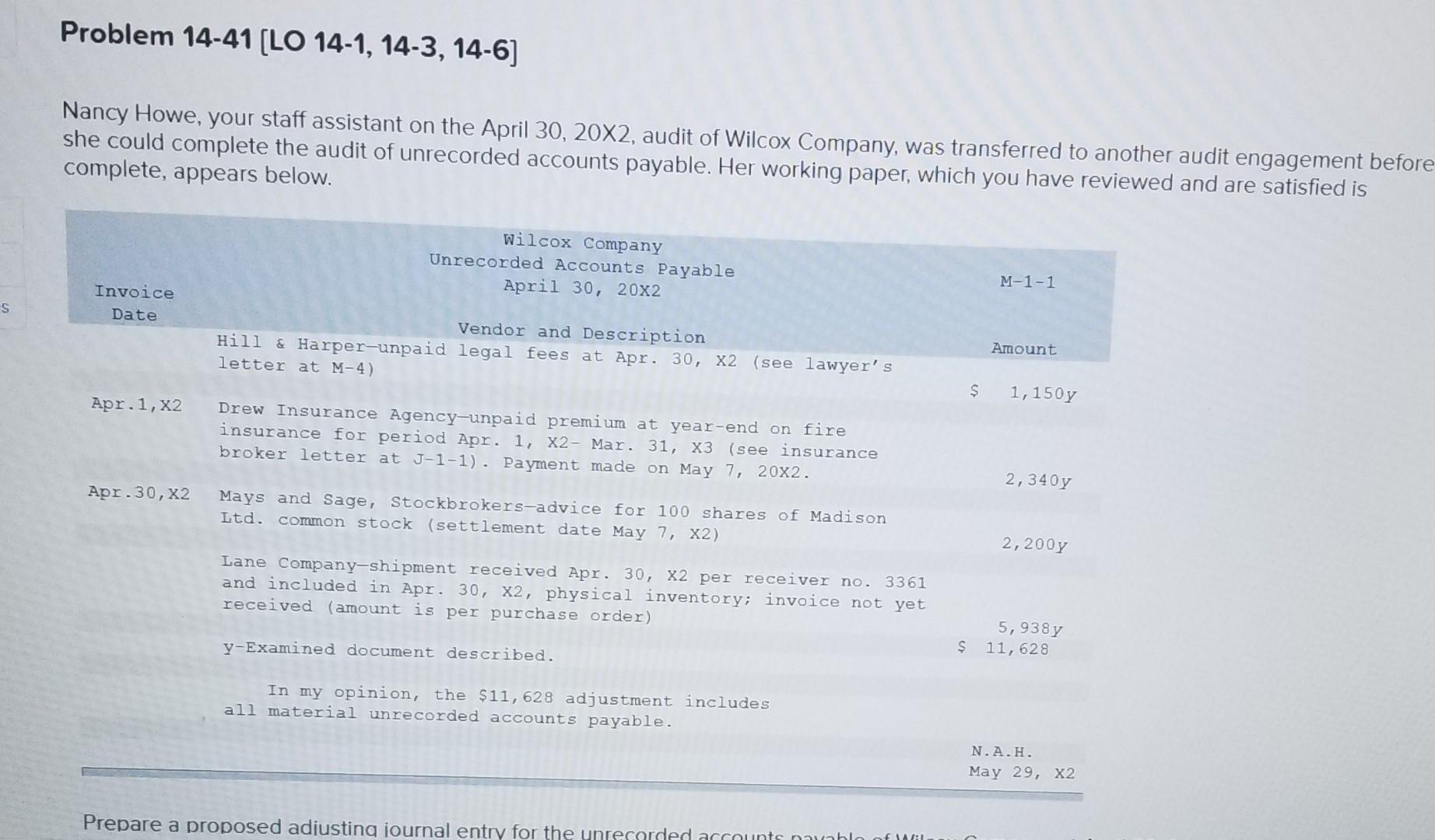 please provide the journal entries. Problem 14-41 (LO 14-1, 14-3, 14-6)