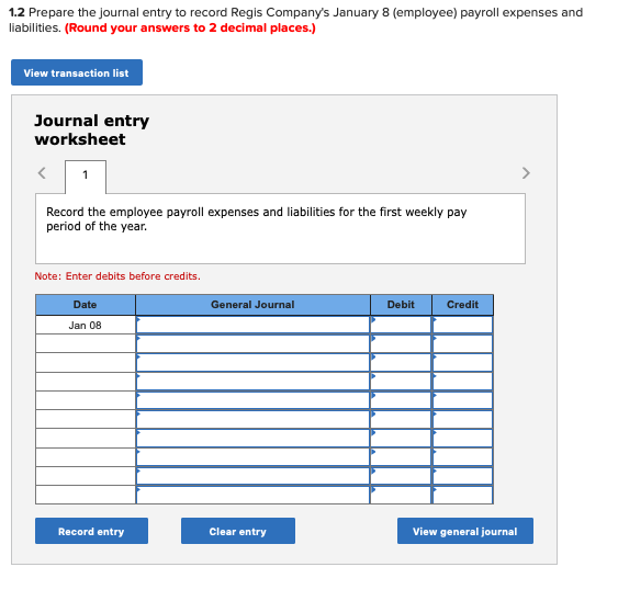 8, the end of the first weekly pay period of the year,