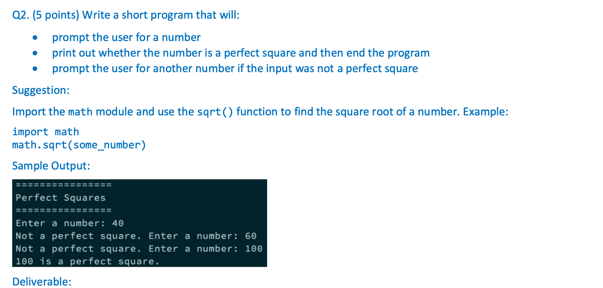 program that simplifies the following code so that it does not use