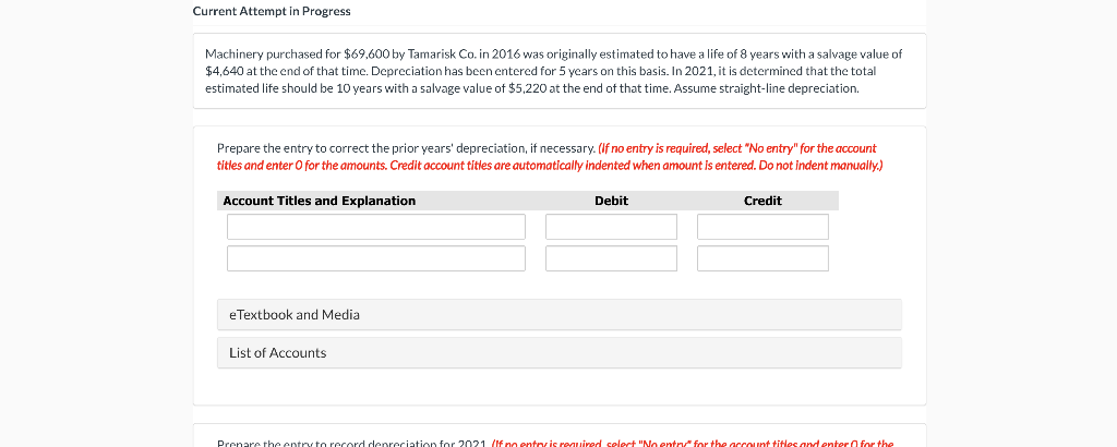 Current Attempt in Progress Machinery purchased for $69,600 by Tamarisk Co.