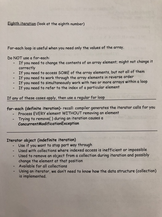 class TestForEach public static void main(String [ J args) int [ J