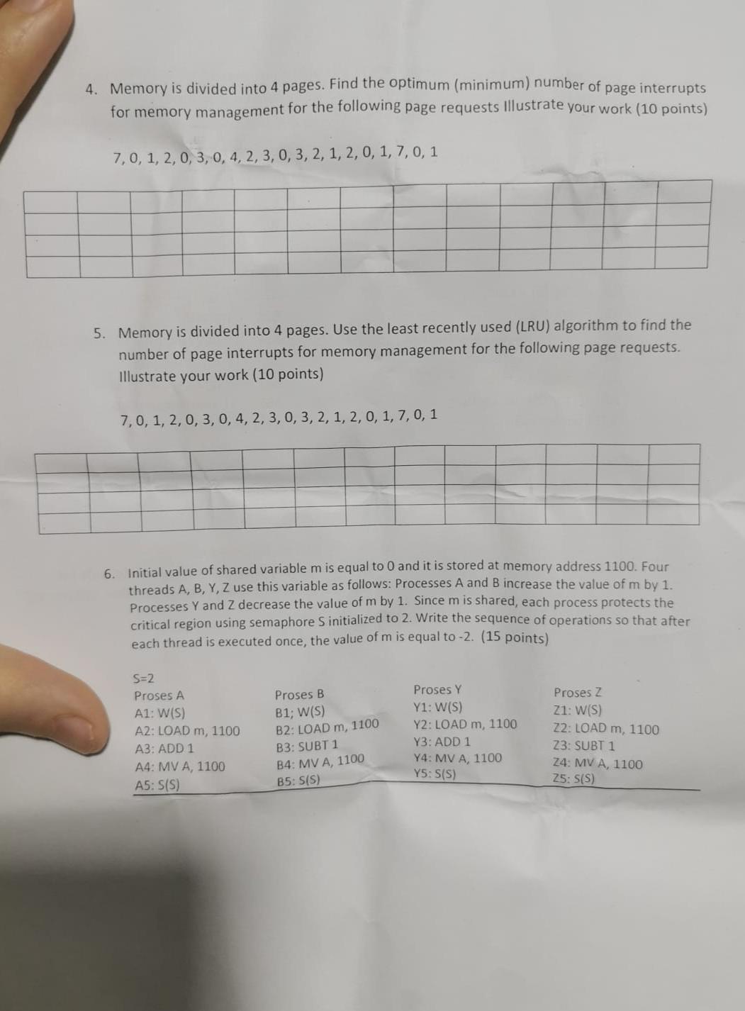 a typo in typing Peterson's algorithm. Show that with this typo mutual