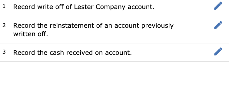 direct write-off method in accounting for uncollectible accounts. March 11 Dexter determines