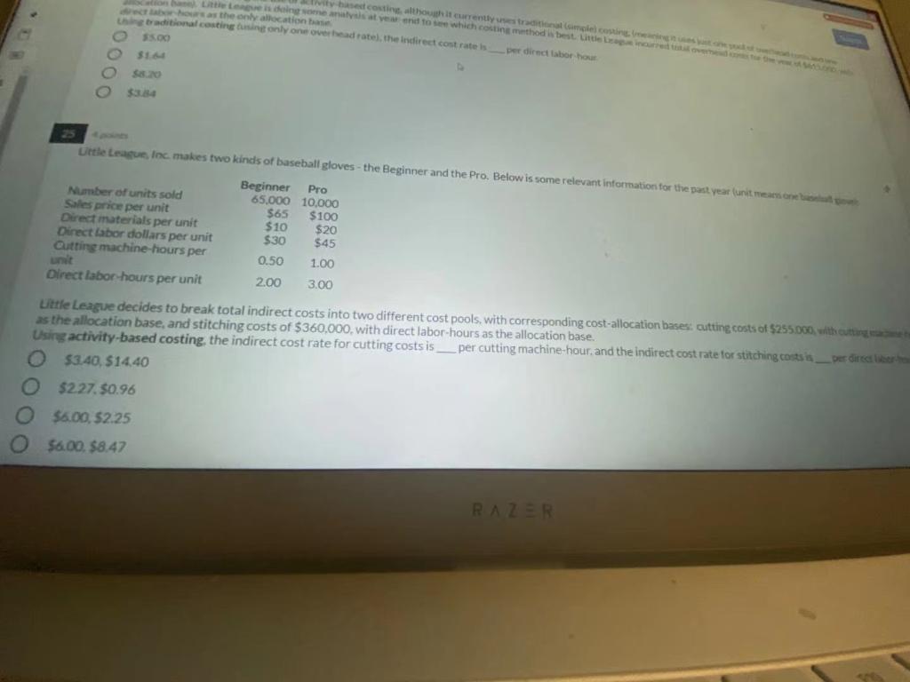  the costinsalthough it currently behors as the only allocation base traditional