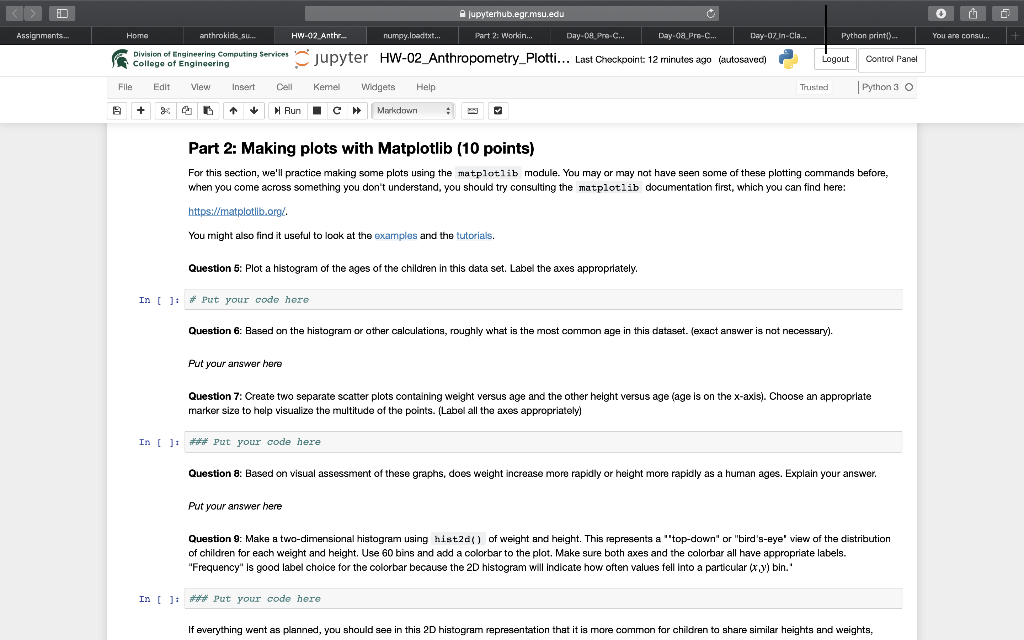 anthrokids su. HW-02 Anthr... numpy.loadtxt Part 2: Workin... Day-08 Pra-C... Day-08 Pre-c..