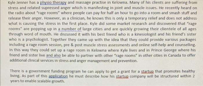 1. Describe how your case study organization should be responsible for the