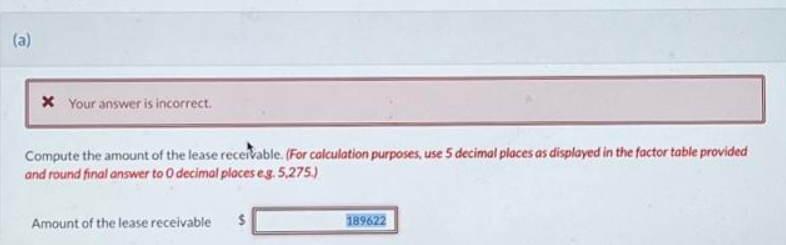the correct PVAF, and this is the answer. How is it wrong?!
