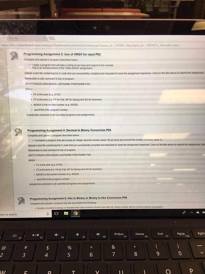 Part 4 Please https//dcccd.blackboard.com/webapps/blackboard/content/listContentjsp?course id 235904.18content id _12874312 18tmode-teset Programming Assignment 3: