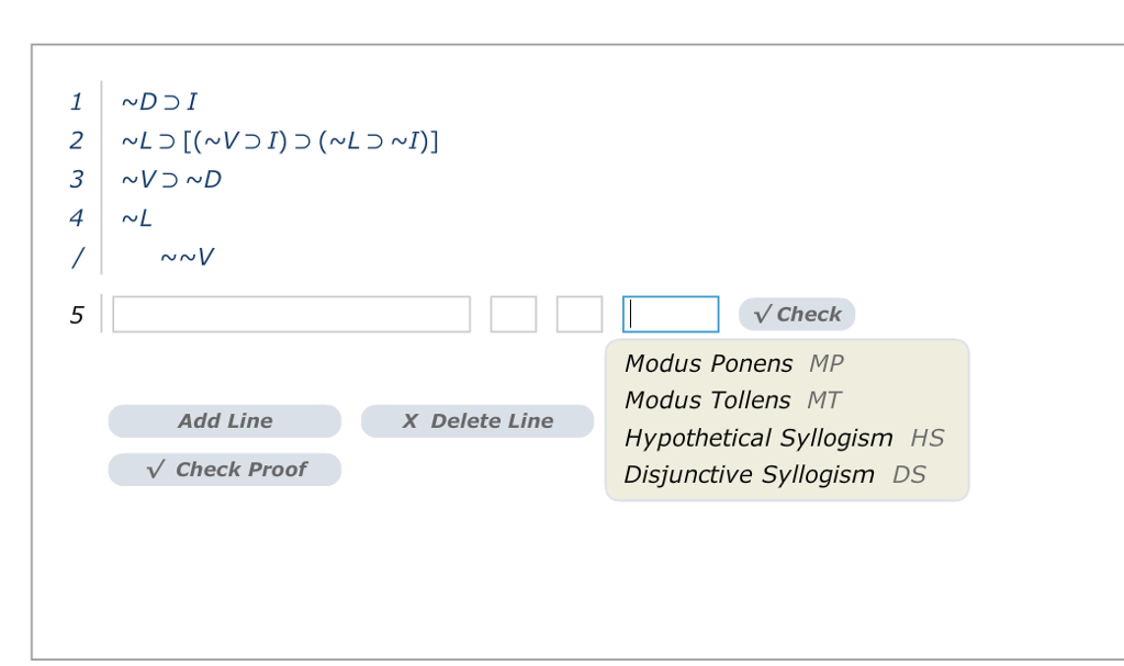 Proof by Natural Deduction Propositional Logic. Use a direct proof to show