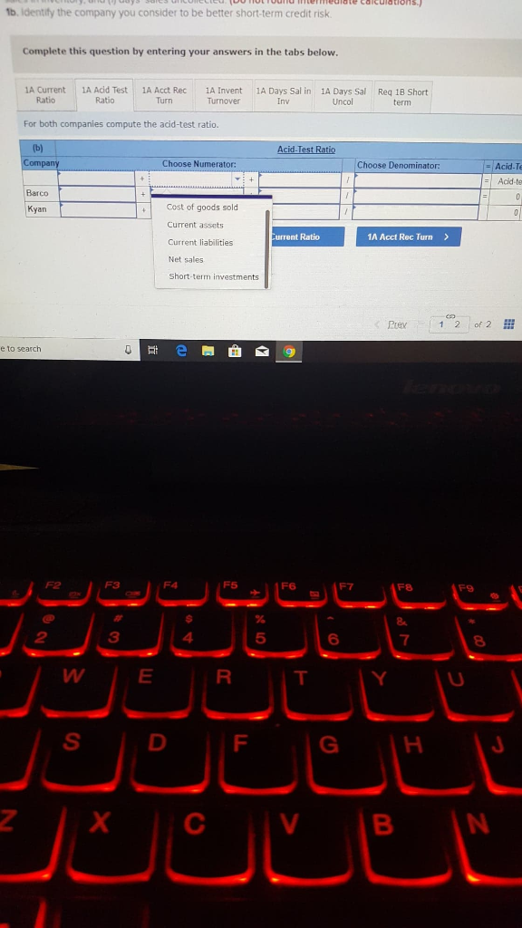 LO A1, P3 [The following information applies to the questions displayed below]