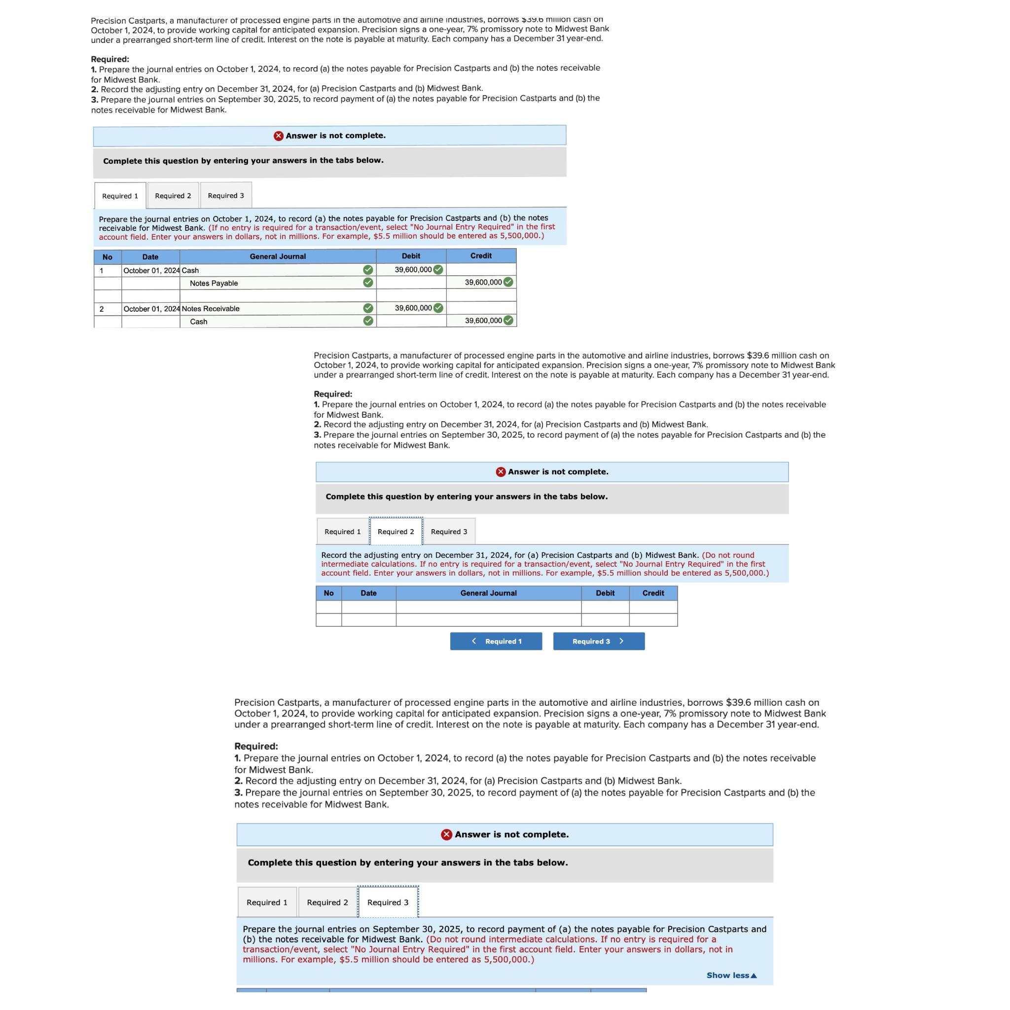  Need help with requirment 2&3 please 