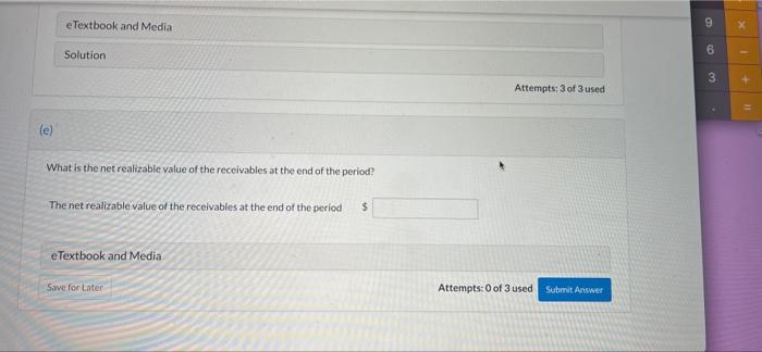  e Textbook and Media 9 X Solution 6 Attempts: 3 of