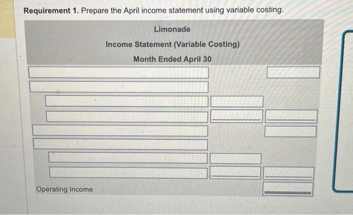 costs were $8 per case ( $6 manufacturing ahd $2 selling Read