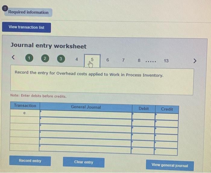 in April is $385,000 Overhead costs incurred in April are: indirect materials,