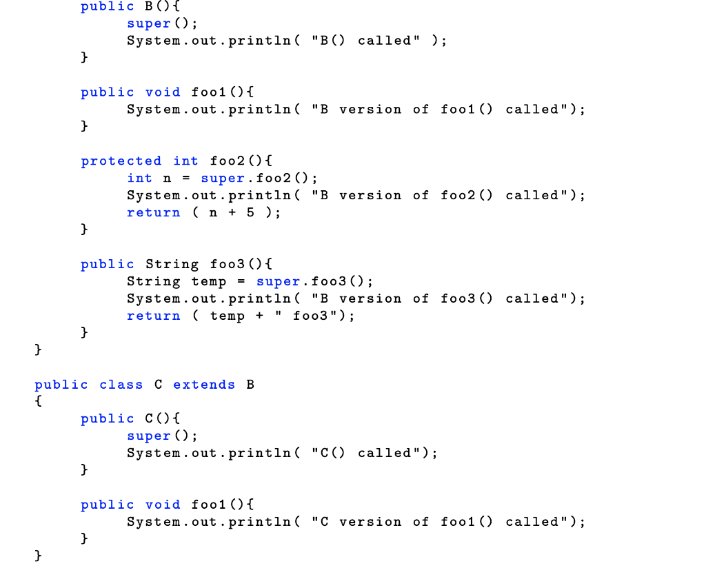 class A private int number; protected String name; public double price; public