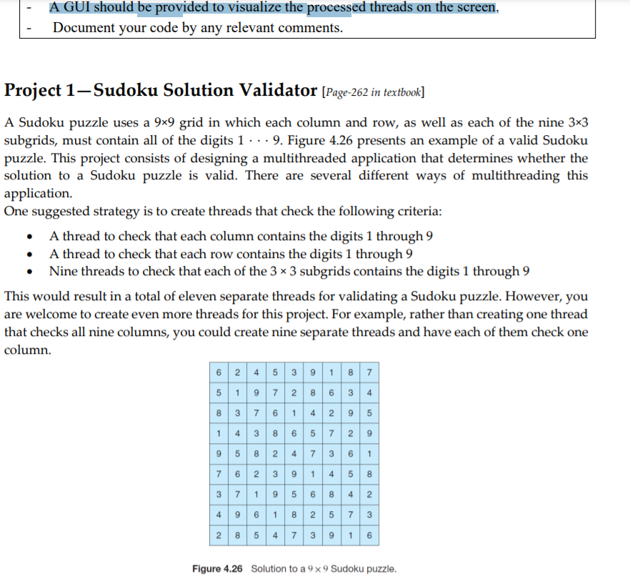  please write a comment beside each thread what does this thread