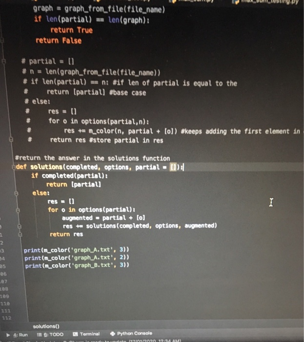 can be entered at a particular vertex at the graph part C