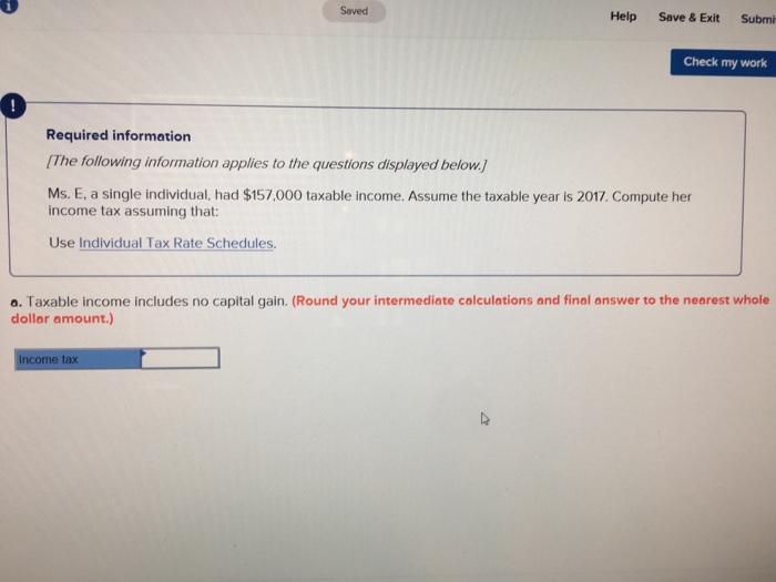  Saved Help Save & Exit Submi Check my work 0 Required