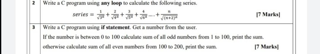  Please answer it with python program. 2 3 ....++23a V60 3