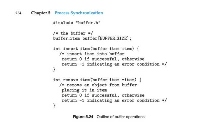 *param); void *consumer(void *param); int insert_item(buffer_item item) { /* Acquire Empty Semaphore