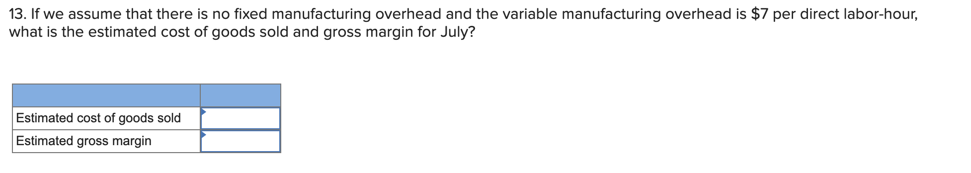 help prepare the master budget: a. The budgeted selling price per unit