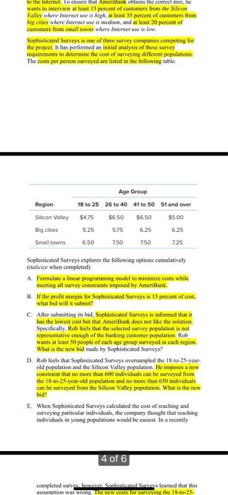 Your mission is to write a comprehensive bid propesal for your prospective