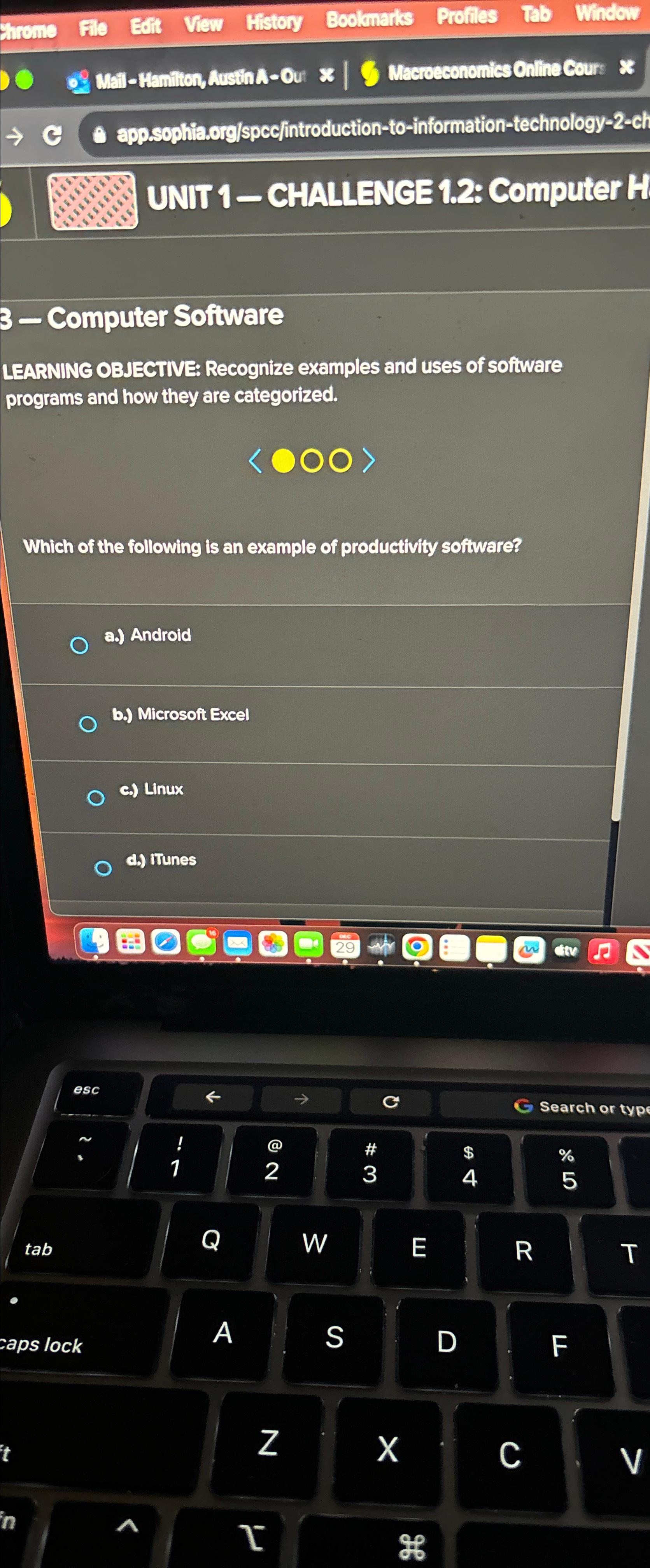  3- Computer Software LEARNING OBJECTIVE: Recognize examples and uses of software