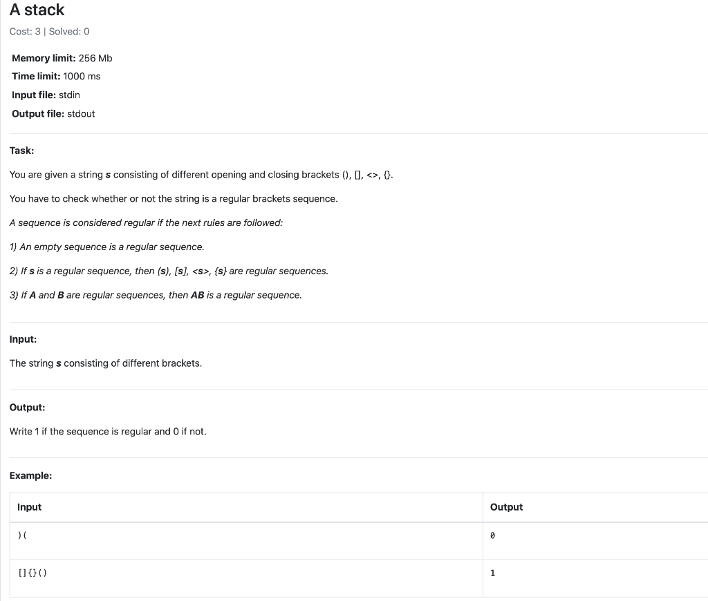  using Structures c++ and without using build-in function pls A stack