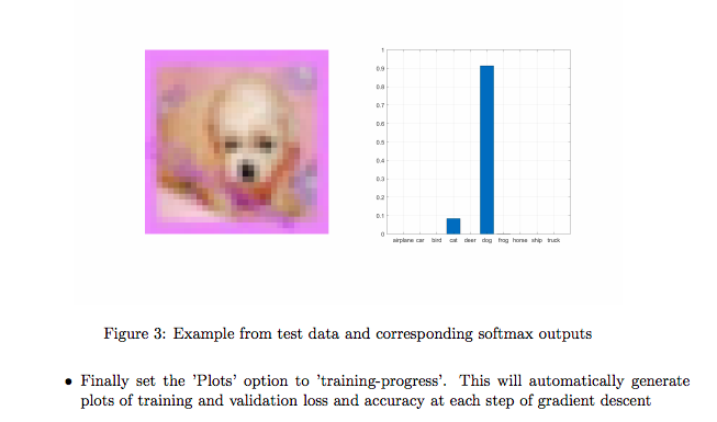 here: https://www.mathworks.com/helpnet/ref/trainnetwork.html. Functions that you might find useful: imageInputLayer), convolution2dLayer), batchNormalizationLayer(), reluLayer(),