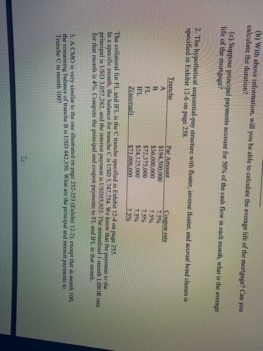 2. The hypothetical sequential-pay structure with floater, inverse floater, and accrual bond