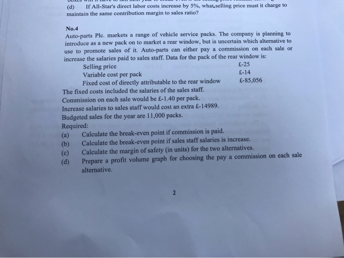 Could someone answer for me this question. Thank you in advance. (d)