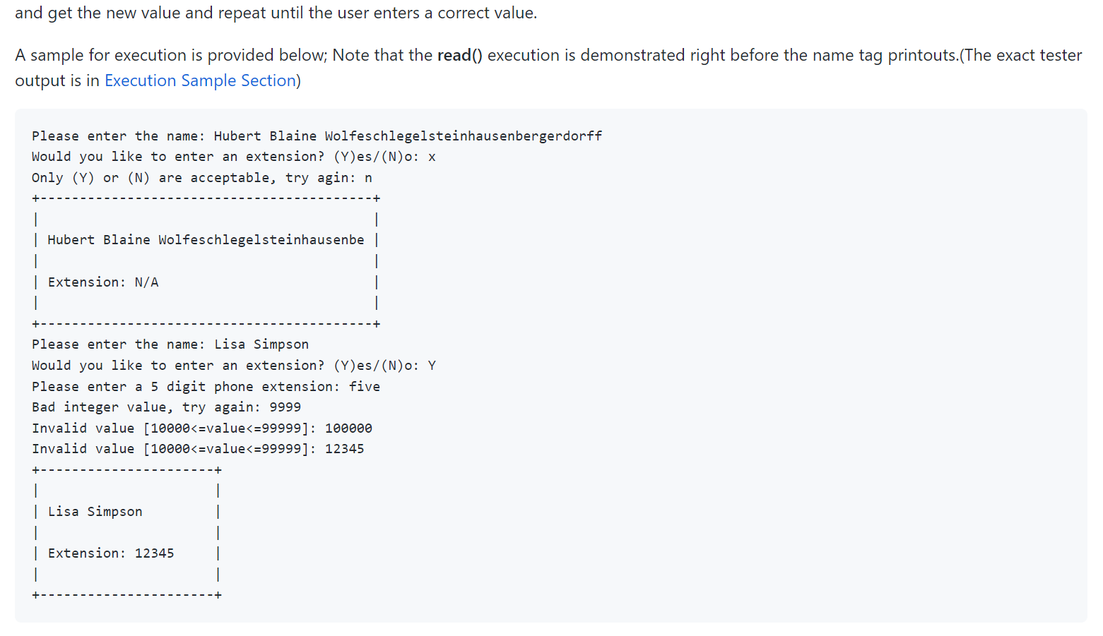 not use these: ignore, numeric_limits, clear, break) Need 2 separate files -