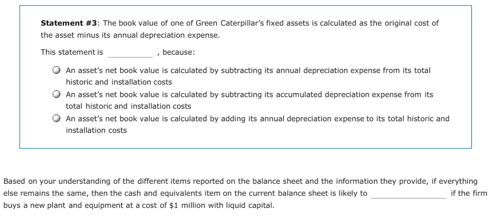 a company. Investors and analysts use the information given on the balance