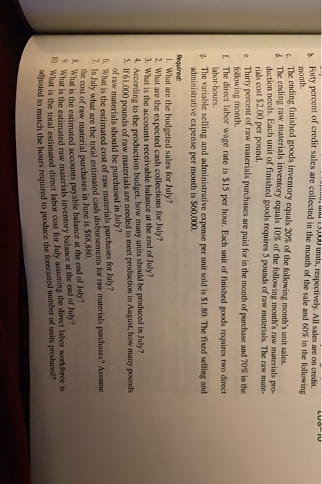 accounting 16th edition book. thank you! Use the information following to answer