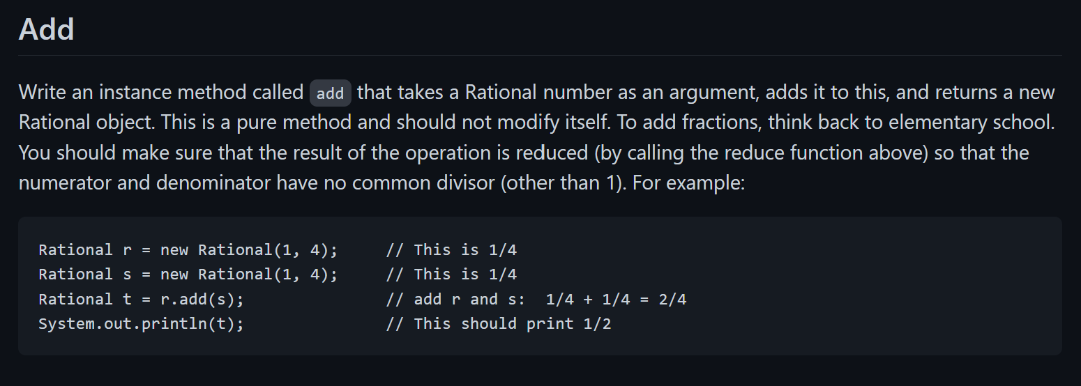 fraction p/q of two integers, a numerator p and a non-zero denominator