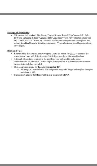 1040 and Schedule B for 2017 using ProConnect You may work alone