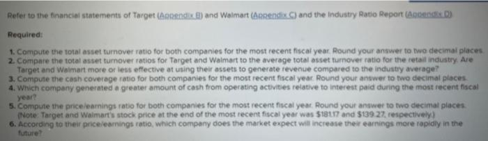  target walmart appendix D more information on target more information on