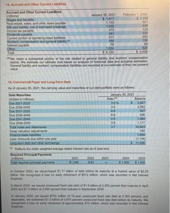 for the most recent fiscal year Round your answer to twro decimal
