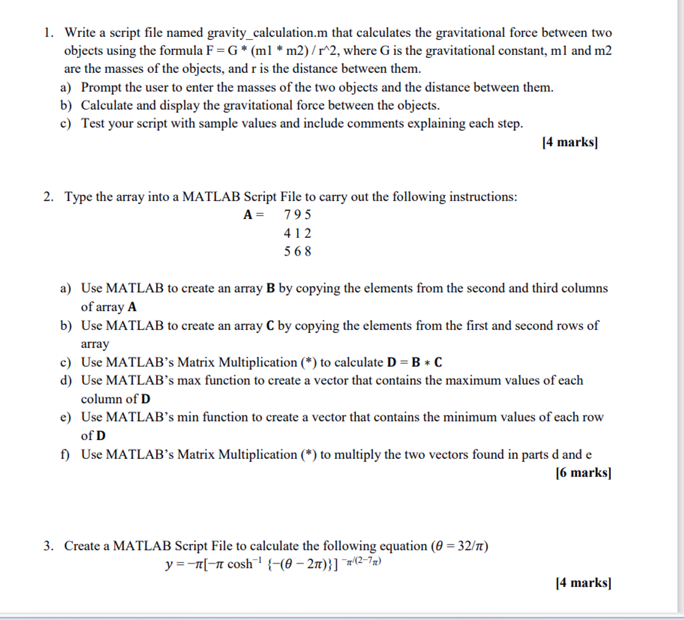  Do this assigment using matlab and show the code or instruction.