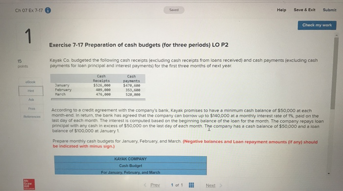  Ch 07 Ex 7-17 6 Help Save & Exit Submit Saved