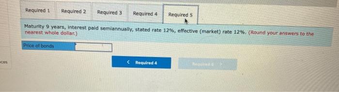 Maturity 16 years, interest paid annually, stated rate 10%, effective (market) rate