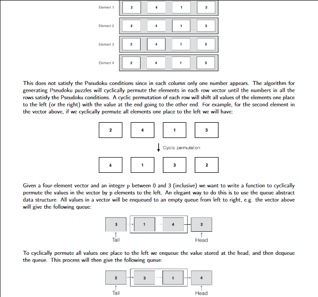  To cyclically permute the values we can just repeat multiple times